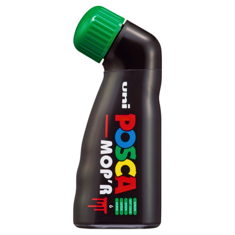 Marker Posca Uni PCM22 Verde, Varf Buretat 3-19 mm