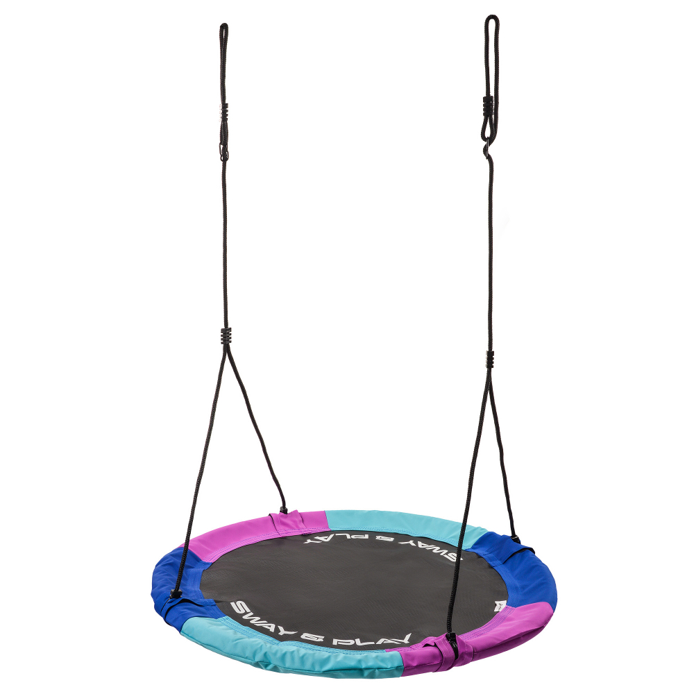Leagan Rotund cuib barza BlueViolet 110cm Meteor - imagine 5