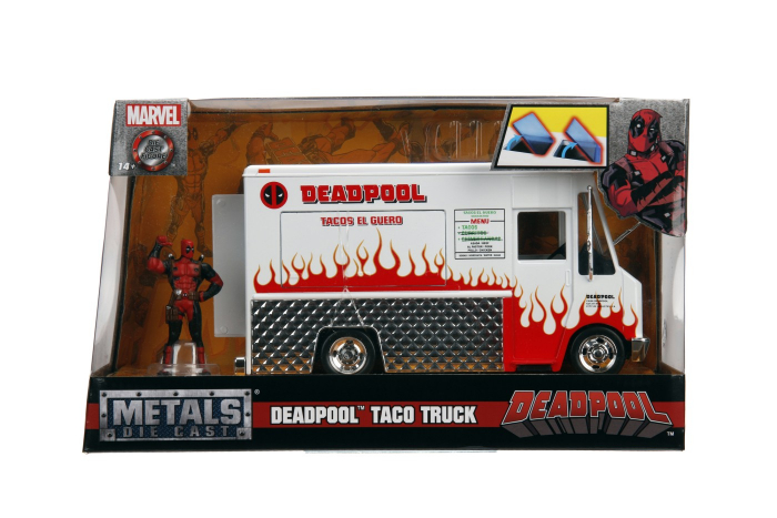 Jada Toys Camion Taco Deadpool 1:24