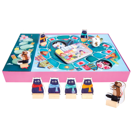 Pisicutele Amabile - Joc Educativ Chalk & Chuckles - imagine 2