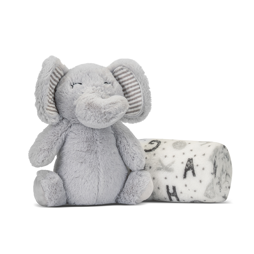 Paturica Lorelli cu Elefant, Moale și Confortabilă - imagine 5
