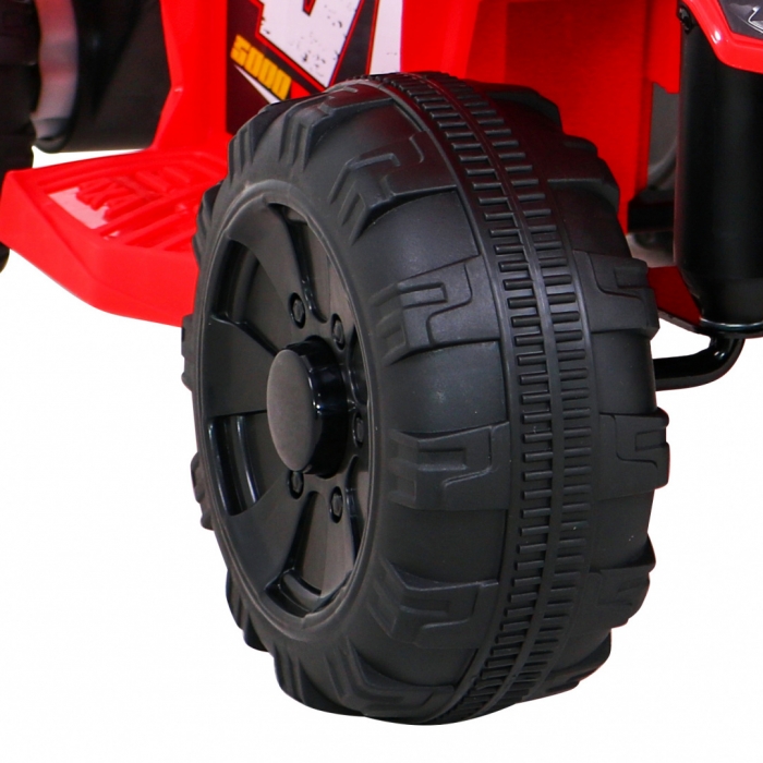 ATV Electric Ramiz Storm Rosu pentru Copii