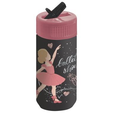 Sticlă Apă Kidea Balerina 330ml pentru Fete