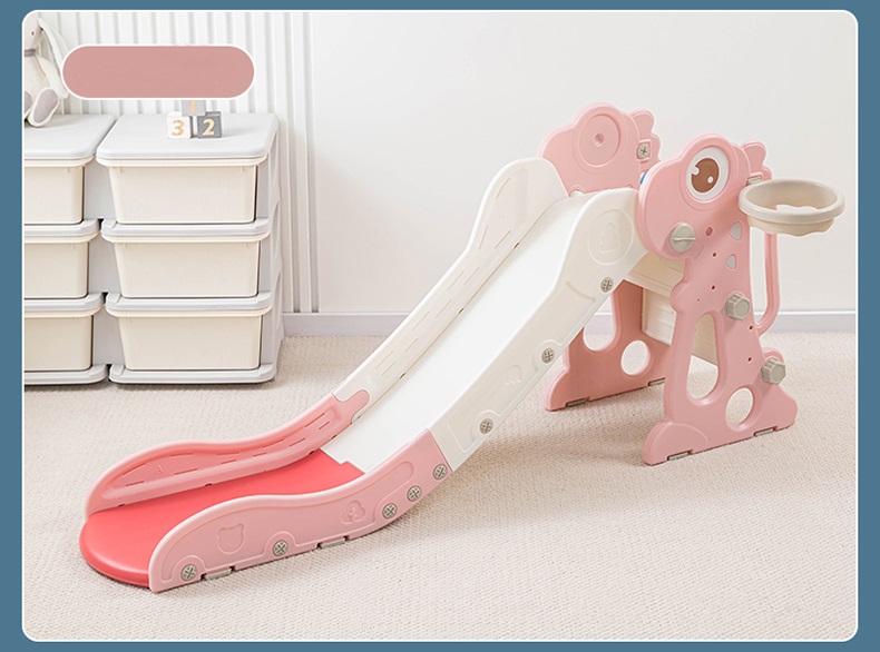 Tobogan Dinosaur Pink Nichiduta Garden 3-în-1 - imagine 2