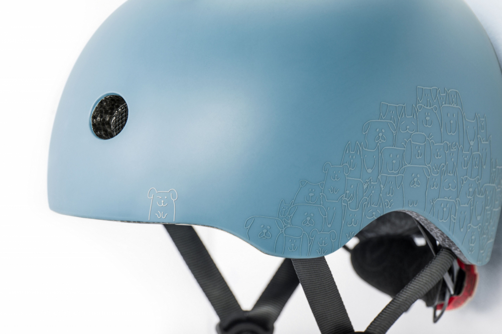 Casca Copii Scoot and Ride cu LED si Magnet - imagine 2