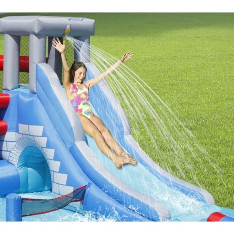 HappyHop Splash Park - Centru de joacă gonflabil cu apă - imagine 16