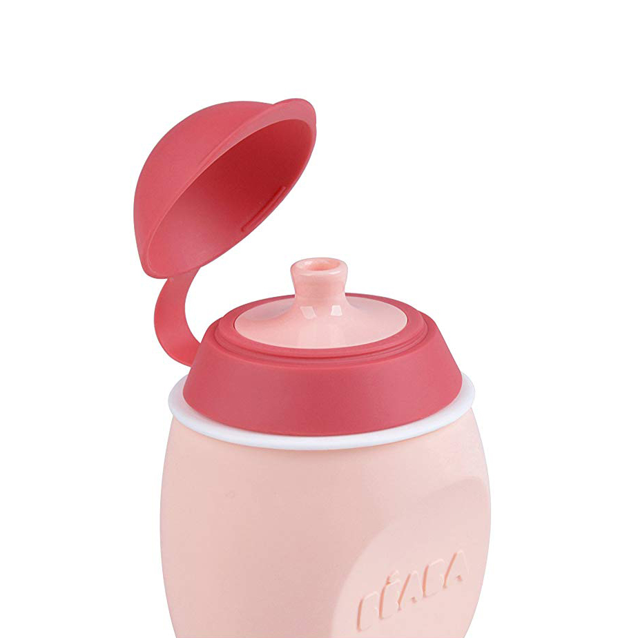 Beaba BabySqueez 2 in 1 Roz, Dispozitiv Hranire - imagine 3