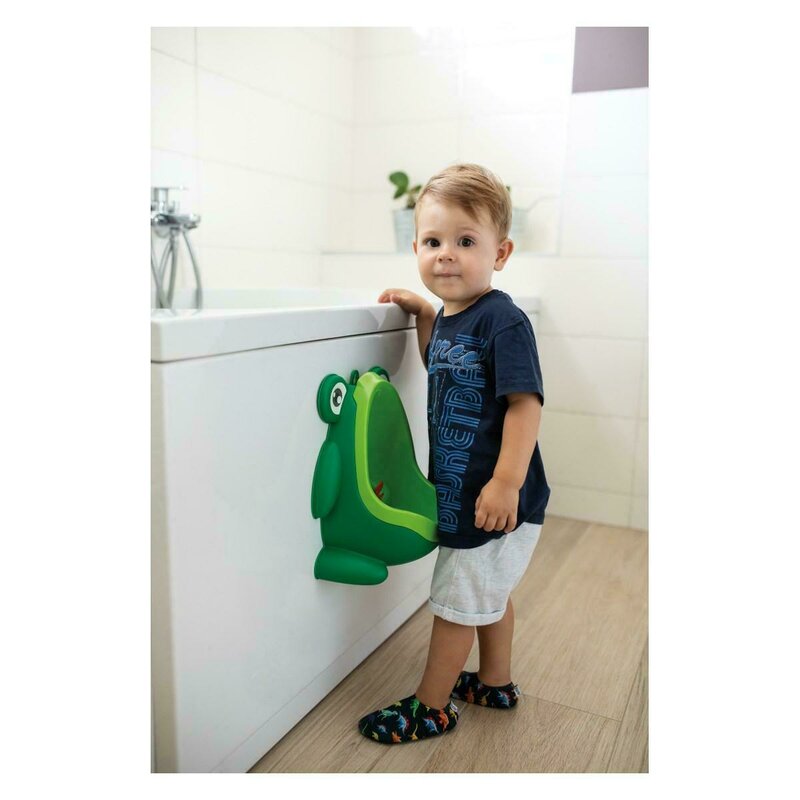 Pisoar băieți FreeON Frog Green cu ventuze - imagine 2