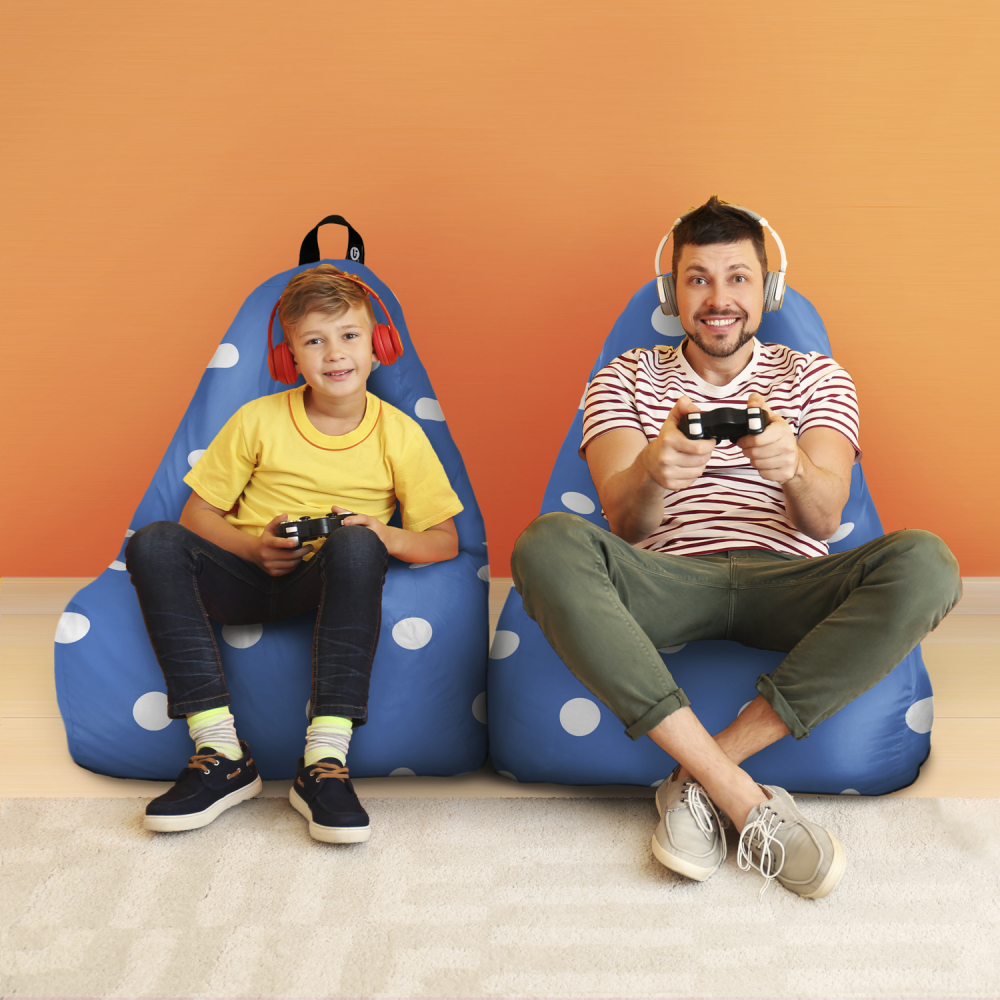 Fotoliu Puf Chill XL Updeco Albastru - imagine 4