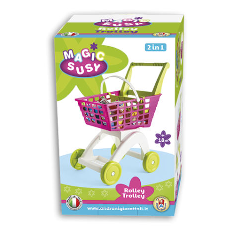 Cos Supermarket Androni cu Accesorii 2 in 1 - imagine 2