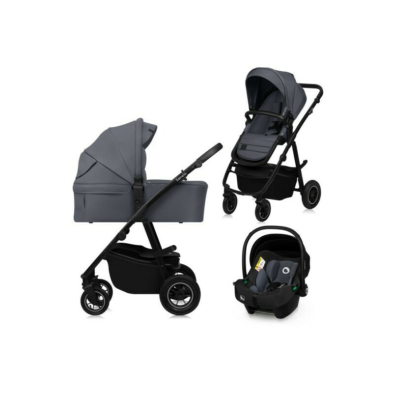 Carucior 3in1 Lionelo Amber Plus ADAC