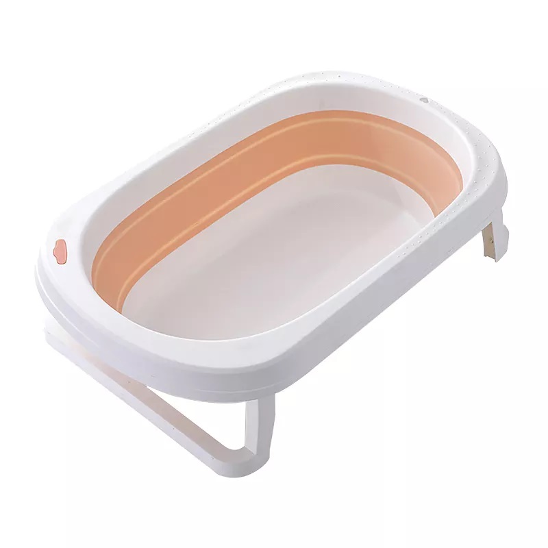 Cadita Pliabila Little Mom Classic Pink, Anti-alunecare - imagine 6