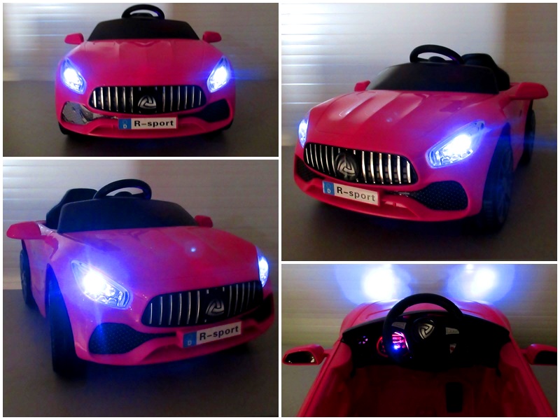 Mașinuță Electrică Cabrio B3 Roz | Autokids - imagine 4