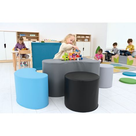 Set Masa si Scaune Puf Moje Bambino | Gradinita - imagine 7
