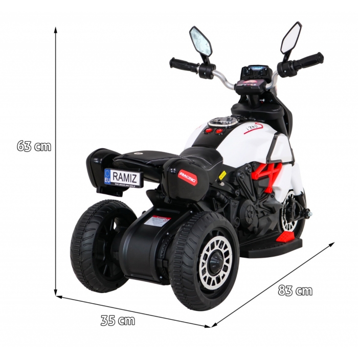 Motocicleta Ramiz Fast Tourist pentru copii - 18W - imagine 9