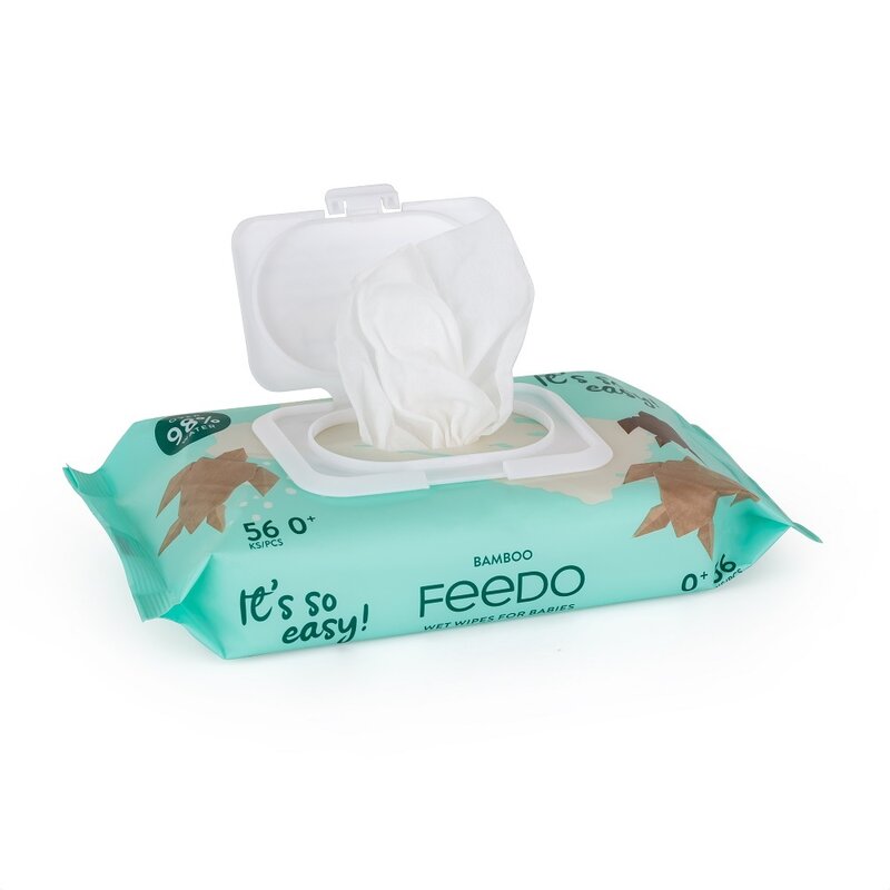 Servetele Feedo Bambus Biodegradabile 0+