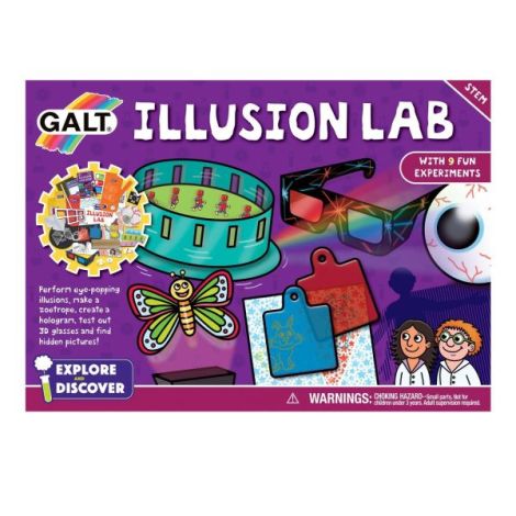 Set Illusion Lab Galt - Experimente 3D și Optică - imagine 5