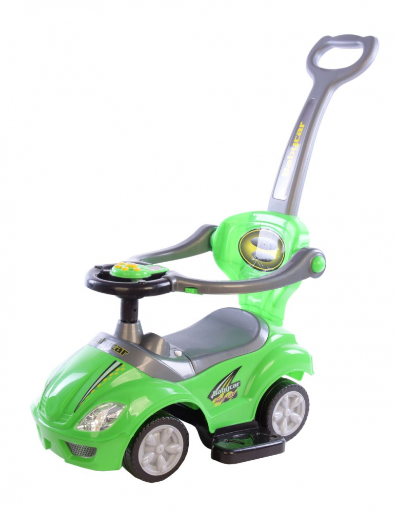 Mașinuță Piccolino Verde cu Mâner Parental