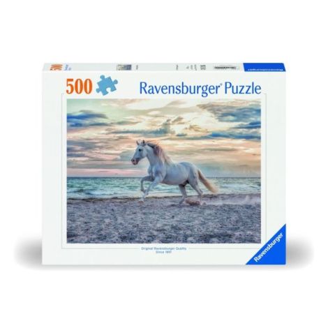 Puzzle Ravensburger 500 piese Cal pe Plajă Relaxare
