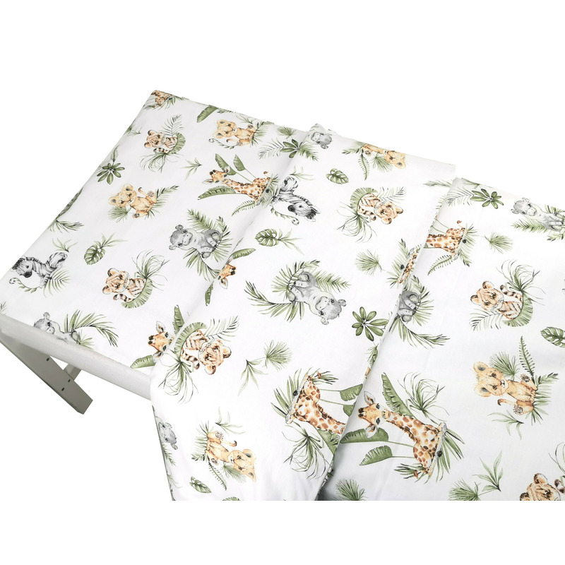 Lenjerie Junior Qmini Safari 140x200 cm