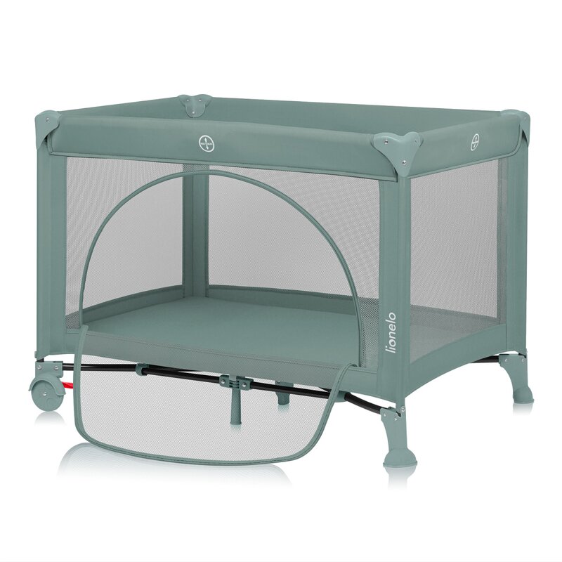Patut Pliabil Lionelo Laura, 2-in-1 Crib si Tarc