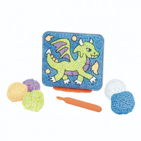 Set Coloram cu Spuma Modelatoare Dragon Educational Insights