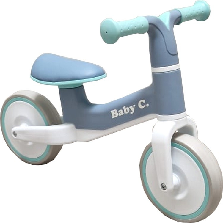 Baby Care Balance Bike X11 Turquoise - Învățare pedalat - imagine 4