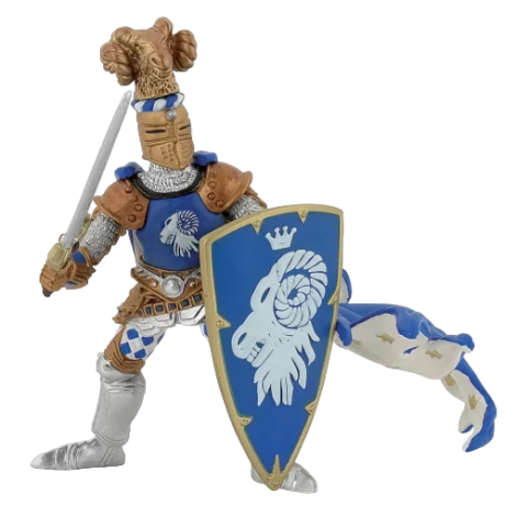 Papo Cavalerul Berbec - Figurină Medievală