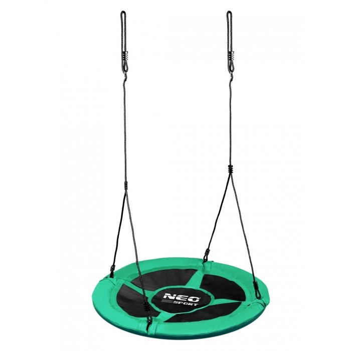 Leagan cuib Neo-Sport XXL Verde, 110cm - imagine 8