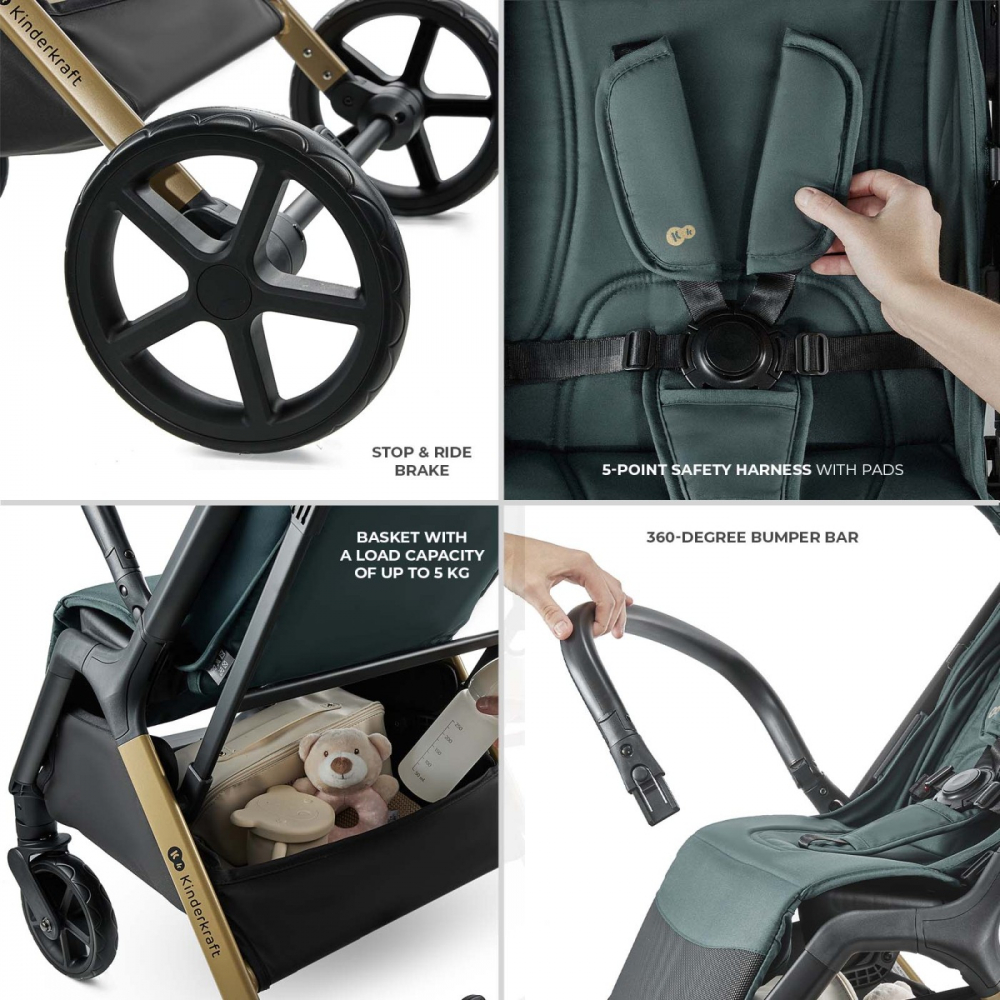 Carucior Kinderkraft Loom - Pliere Automata - imagine 4