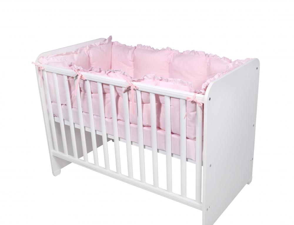 Set Protectii Patut Lorelli Pink 60x120 cm