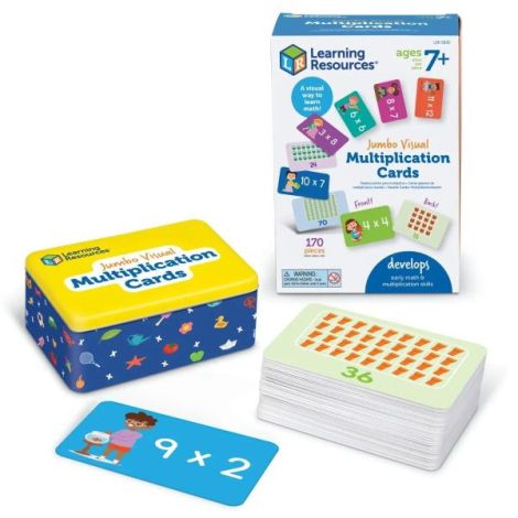 Carduri Jumbo Tabla Înmulțirii Learning Resources