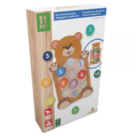 Joc Educativ Lemn Marionette Numere - imagine 4