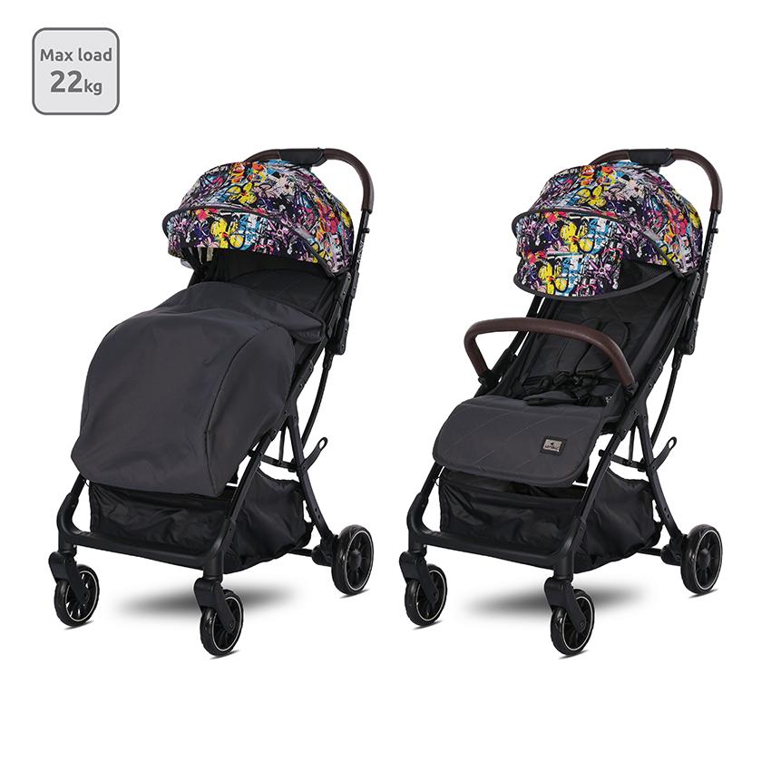 Carucior Lorelli Magic Flowers Autofold, Pana la 22 kg