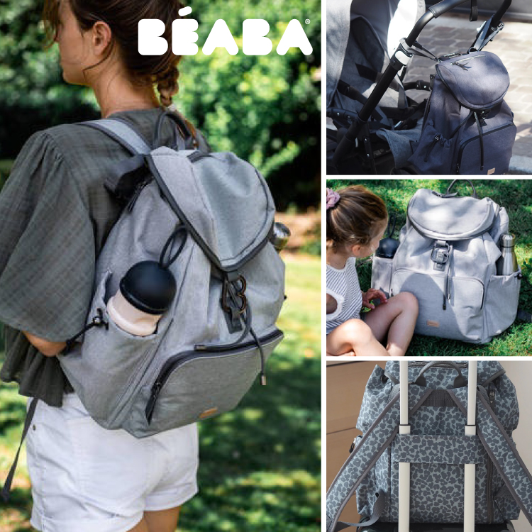 Rucsac de împachetat Beaba Vancouver Dark Grey - imagine 7