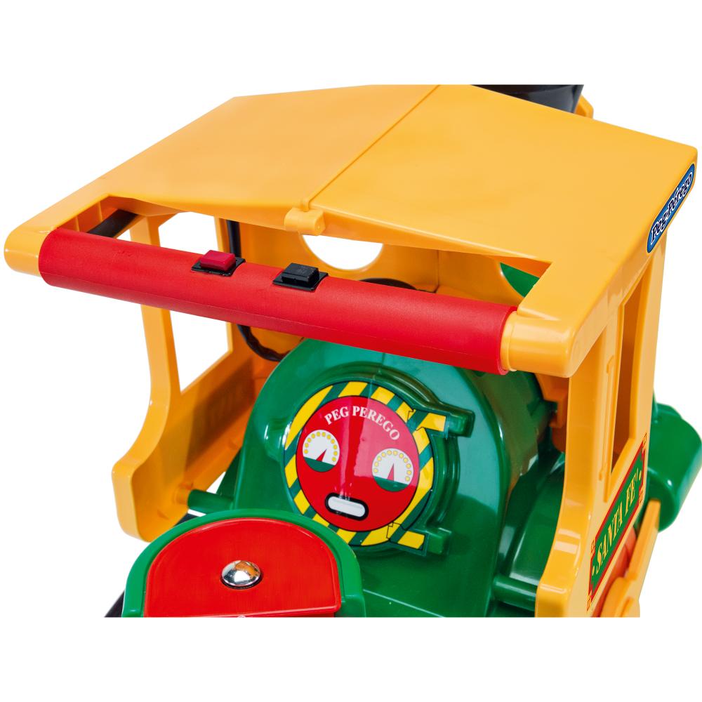 Trenulet Electric Peg Perego Santa Fe Verde 40W - imagine 9