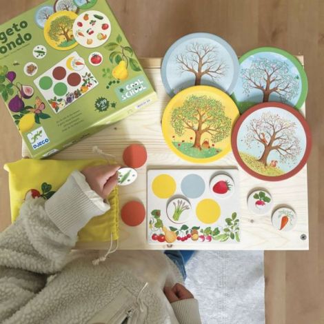 Joc Vegeto Mondo Djeco | Joc Educativ Anotimpuri - imagine 4