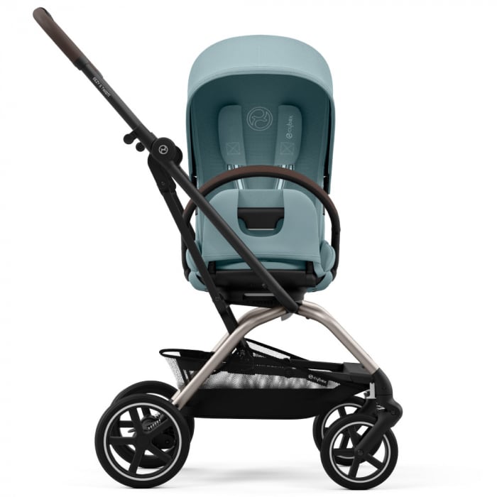 Cybex Eezy S Twist+2 Taupe: Carucior Agil si Confortabil