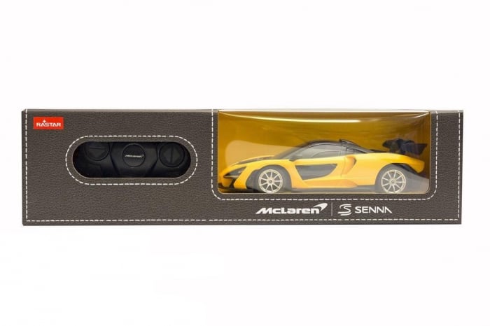 Masina RC McLaren Senna 1:24 Rastar Galben
