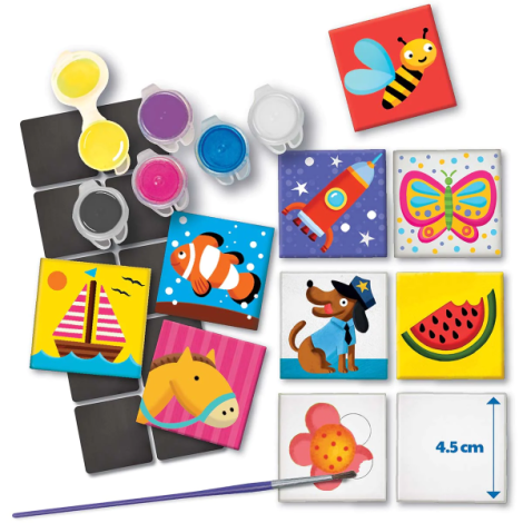 Set Magnetic Tile Art 4M - Creativitate nelimitată - imagine 2