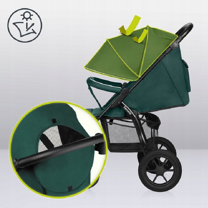 Lionelo Annet Tour Verde - Carucior Sport Premium - imagine 10