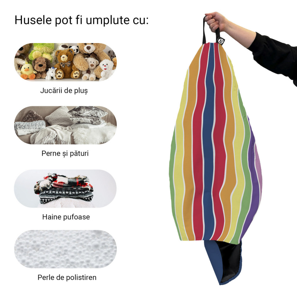 Husa Bean Bag Para XL Updeco, fara umplutura