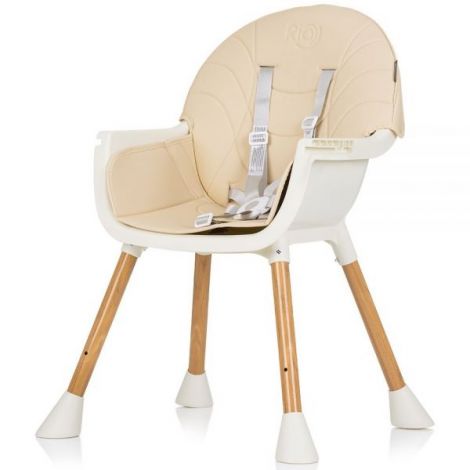 Scaun masa Chipolino Rio 2in1, Sand - imagine 4