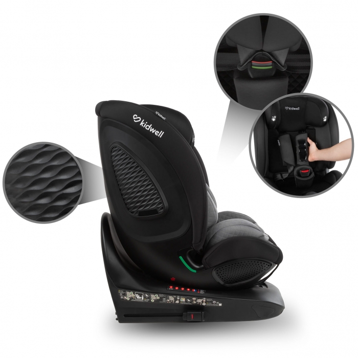 Scaun Kidwell GoCar i-Size 360° Rotativ - imagine 4