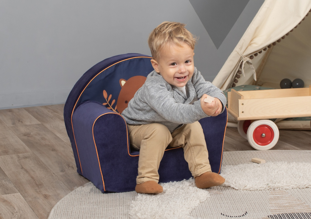 Fotoliu Knorr Toys Happy Bear Bumbac Moale