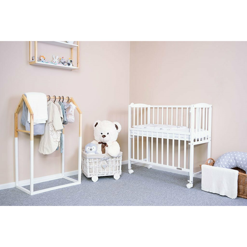 Patut New Baby Mateo White 90x40 cm - imagine 3