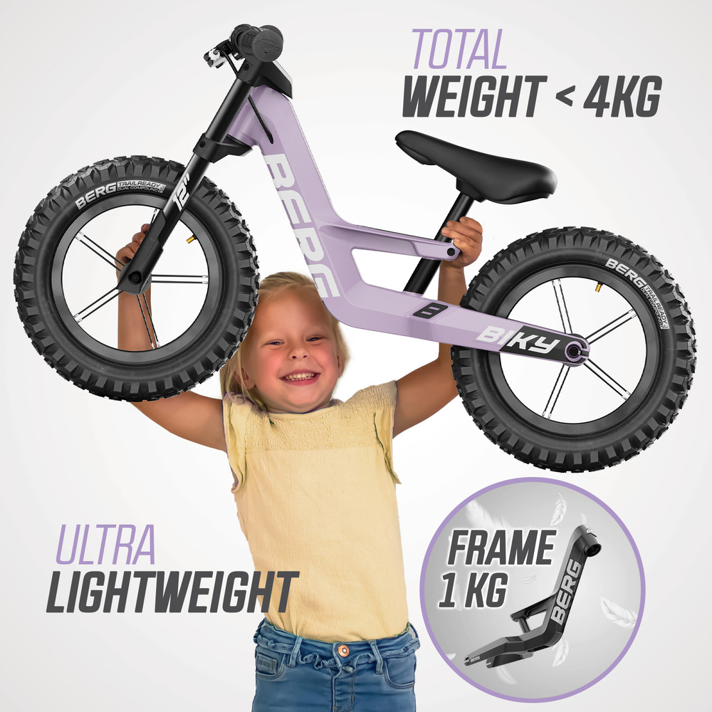Bicicleta fara pedale Berg Biky Cross Mov - imagine 6