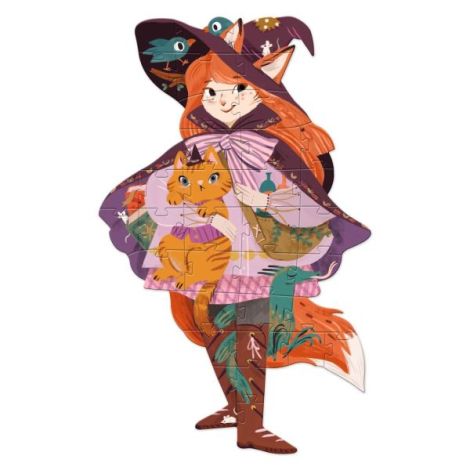 Puzzle Djeco Vrajitoarea Lily 36 piese - imagine 3