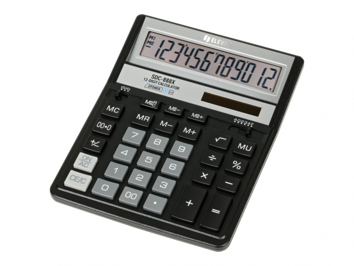 Calculator Birou 12 Cifre Eleven SDC-888X-BK