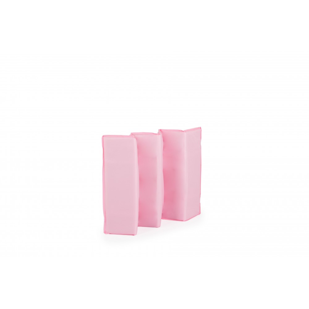 Patut pliabil Moni Solo Pink, cu accesorii incluse - imagine 2